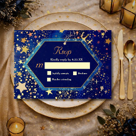 Himmelssternehmung RSVP Karte