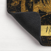 Himmelssternkarte Astrologisches Zeichen LÖWE Löwe Mousepad (Ecke)