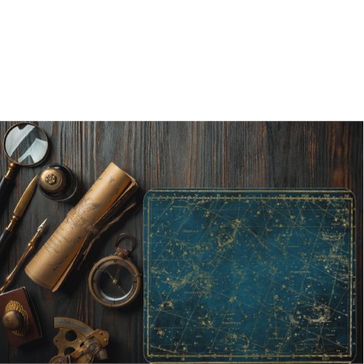 Himmelssternkarte Konstellation blaue Goldgalaxie Mousepad