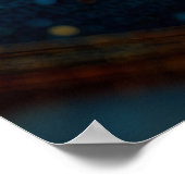 Himmelsstrom: Abstrakte Welten in Bewegung Poster (Ecke)