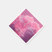 Himmelsstück ist auf dem Weg zum Dreamy Magical Serviette (Ecke)