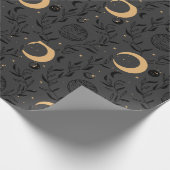 HimmelsSun- und Mondmuster Geschenkpapier (Ecke)