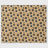 HimmelsSun- und Mondmuster Geschenkpapier (Flach)