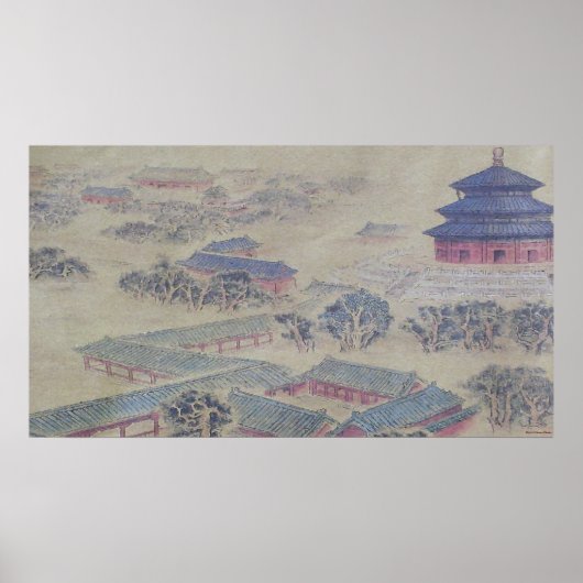 Himmelstempel Poster (Vorne)