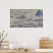 Himmelstempel Poster (Küche)