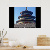 Himmelstempel Poster (Küche)