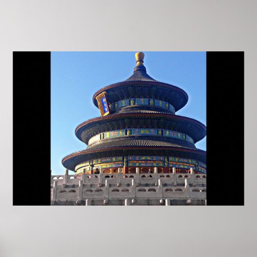 Himmelstempel Poster (Vorne)