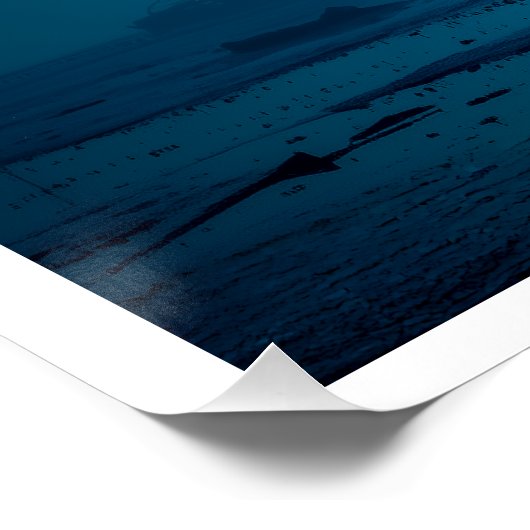 Himmelstille - Dreamscape Moonscape Poster (Ecke)