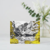 Himmelstor: gelber Farbenschlag Postkarte (Stehend Vorderseite)