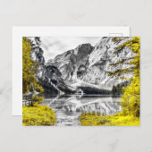 Himmelstor: gelber Farbenschlag Postkarte (Vorne/Hinten)