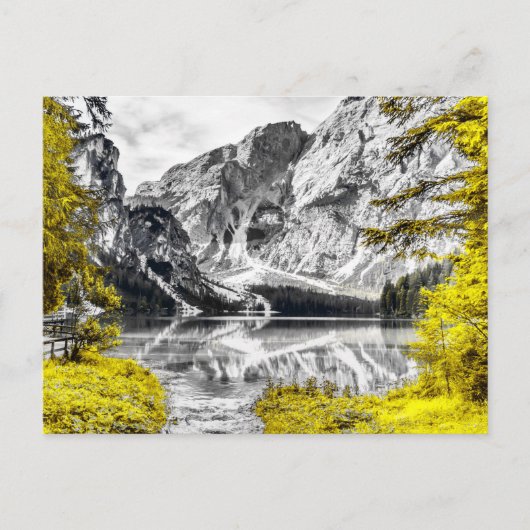 Himmelstor: gelber Farbenschlag Postkarte (Vorderseite)