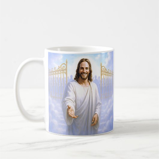 Himmelstor Jesus Kaffeetasse (Links)