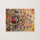 Himmelstor Jesus umarmt von Engeln Puzzle (Horizontal)