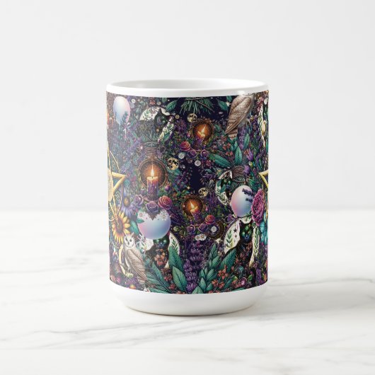 Himmelsträumer Mystische Design Heide und Natur Kaffeetasse (Mittel)