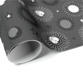 Himmelsuhr-Wrap-Geschenkpapier Geschenkpapier (Rolleneckpunkt)