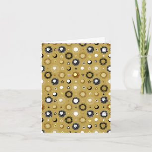 Himmelsuhrwerk-Karte Dankeskarte