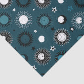 Himmelsuhrwerk Seidenpapier (Detail)