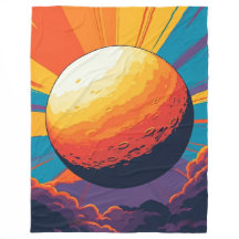 Himmelsuntergang-Fliesblanket