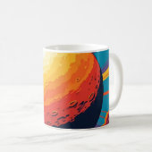 Himmelsuntergangs-Tasse Kaffeetasse (VorderseiteRechts)
