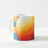Himmelsuntergangs-Tasse Kaffeetasse (Vorderseite Links)