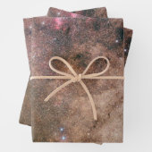 Himmelsverpackungspapier - 3 Blätter, 1 Design Geschenkpapier Set (Beispiel)