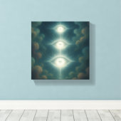 Himmelsvision Leinwand (Insitu (Holzboden))