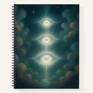 Himmelsvisions-Notizbuch Notizblock
