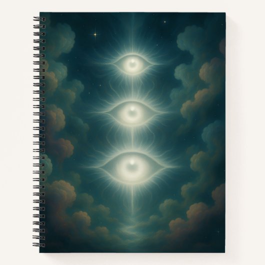 Himmelsvisions-Notizbuch Notizblock (Vorderseite)