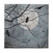 Himmelsvögel Keramik Tile Fliese (Vorderseite)