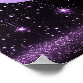 Himmelswaage – Astrologie-Kunst Poster (Ecke)