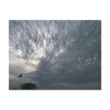 Himmelswache mit Flagge