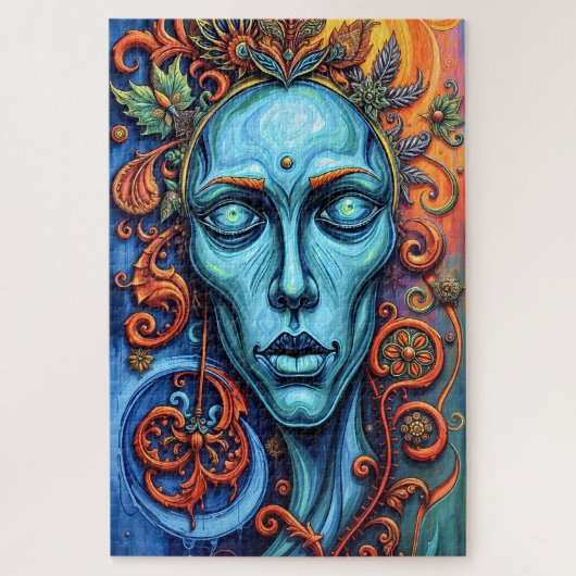 Himmelswächter: Ätherische Vision Puzzle (Vertikal)