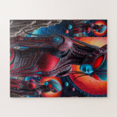 "Himmelswächter: Der kosmische Beschützer" Puzzle (Horizontal)