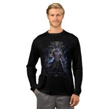 Himmelswächter Fantasy Krieger Grafik T-Shirt