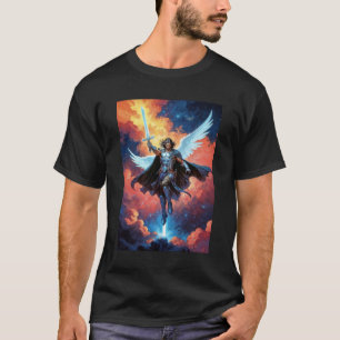 Himmelswächter Krieger Erzengel Michael T-Shirt