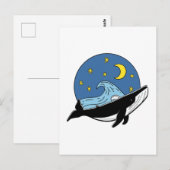 Himmelswal postkarte (Vorne/Hinten)