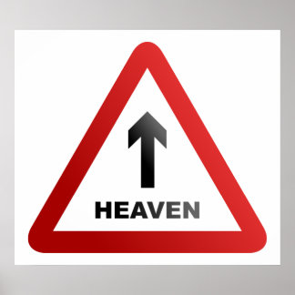 Himmelswarnzeichen Poster