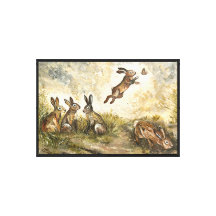 Himmelsweiches Flaumwiesen-Hase Fantasie-Hasenfami