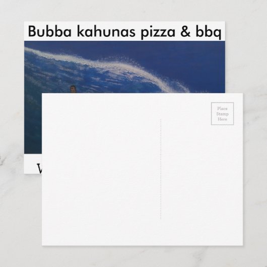 Himmelswelle Postkarte (Vorne/Hinten)