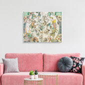 Himmelswelt mit den Zeichen des Zod Leinwanddruck (Insitu (Wohnzimmer))