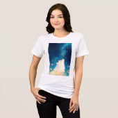 Himmelswolf Tri-Blend Shirt (Vorderseite voll)