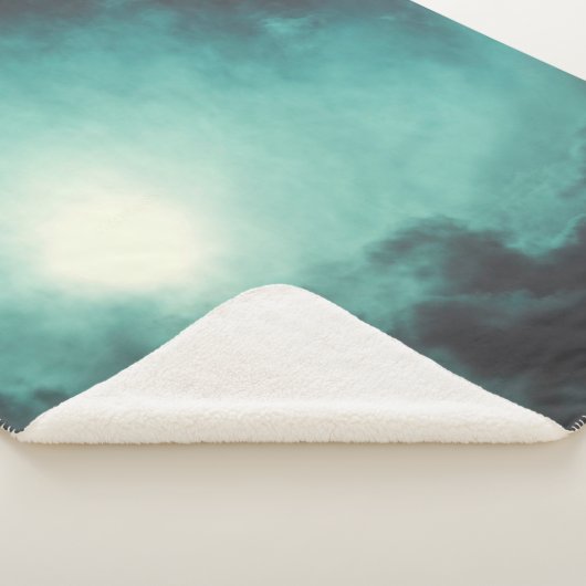 Himmelswolken-Windsturm Sherpadecke (3/4)