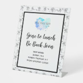 Himmelszeichen Sockelschild (Vorderseite)