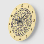 Himmelszeit Große Wanduhr (Winkel)