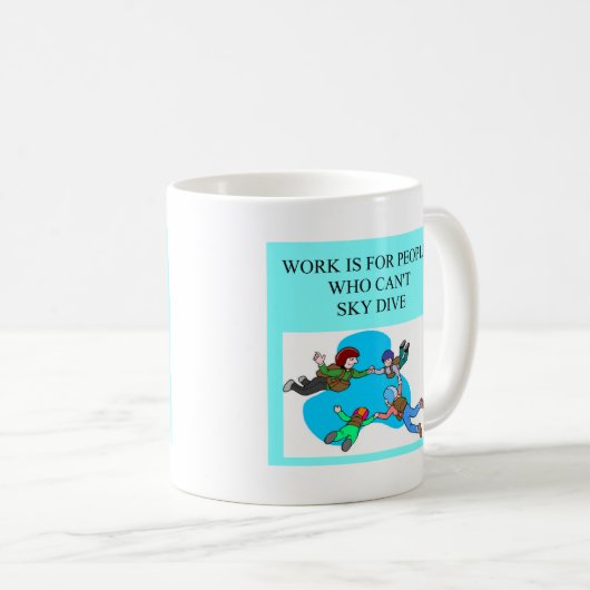 Himmeltauchergeschenke Kaffeetasse (VorderseiteRechts)