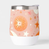 Himmelträume Orange und Rosa (Links)