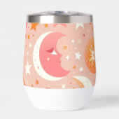 Himmelträume Orange und Rosa (Vorderseite)