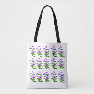 Himmliches Blumengeistliches Minimalistisches Desi Tasche
