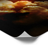 Himmlisch Angel Cherub Poster (Ecke)