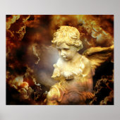 Himmlisch Angel Cherub Poster (Vorne)